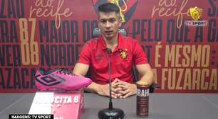 SPORT: Florentín explica substituição de Alanzinho: "Não gostei do desempenho. Perdeu duas bolas no segundo tempo, uma delas que gerou o gol"