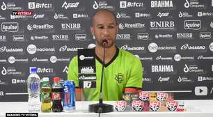 VITÓRIA: Dinei vê equipe mais fortalecida, projeta acesso a série B e fala sobre sua lesão: "Eu não podia encerrar a carreira dessa forma no Vitória"