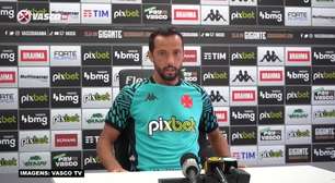 VASCO: "Amigos, amigos, negócios a parte", brinca Nenê sobre sua amizade com Germán Cano, agora jogador do Fluminense e próximo adversário no Carioca