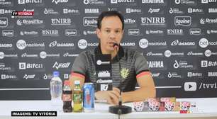 VITÓRIA: Dado Cavalcanti lamenta empate sem gols com o Alagoinhas, com risco de sair do G4 e ficar fora da próxima fase: "Devemos na eficiência"