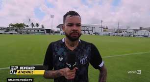CEARÁ: Dentinho projeta ano, exalta orgulho em chegada e manda recado: "Podem esperar muita dedicação, vou correr por vocês"