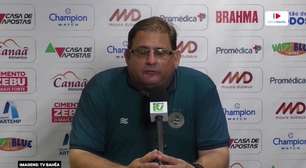 BAHIA: Guto Ferreira valoriza vitória após longa sequência de jogos: "Tivemos seis dias para descansar, e conseguimos encher o tanque e corrigir detalhes"
