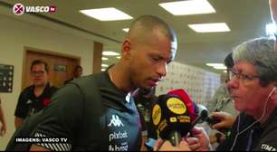 VASCO: Edimar vê como 'injusto' marcação de pênalti na derrota para o Flamengo, mas mostra confiança para o jogo da volta: "Temos grandes possibilidades de passar"