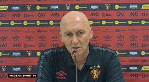 SPORT: Gilmar Dal Pozzo destaca pontos que lhe agradaram na sua estreia no comando do clube após goleada sobre o Íbis: "Foi um jogo bem controlado e a vitória é justa"