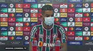 FLUMINENSE: David Braz defende autocrítica depois da eliminação para o Olímpia-PAR: "Precisamos melhorar os erros de hoje pra não voltar e repetir"