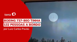 Vídeos mostram momento da queda de avião na China