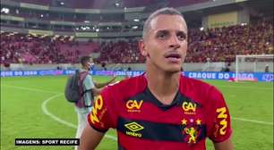 SPORT: Luciano Juba comemora gol que decretou a vitória sobre o CRB e a vaga para a final da Copa do Nordeste: "Muito emocionado de marcar diante dessa torcida maravilhosa"