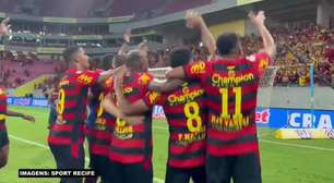 SPORT: Na final! Equipe vence o CRB na semifinal da Copa do Nordeste e jogadores comemoram com a torcida