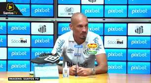 SANTOS: Maicon é apresentado e se diz '100% fisicamente': "Se o professor optar por mim, estarei disponível"