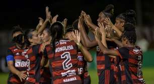 Flamengo sofre susto no início, mas vira com gol olímpico e goleia o Real Brasília pelo Brasileirão Feminino