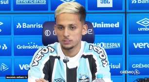 GRÊMIO: Gabriel Teixeira ressalta dificuldade na disputa da Série B mas reforça: "O clube está muito bem preparado"