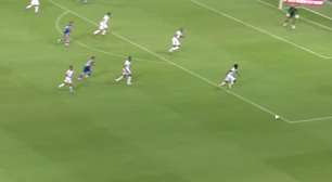 CRUZEIRO: Por pouco! Pedro Castro bate colocado e acerta a trave do Bahia no primeiro tempo