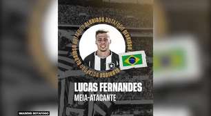 BOTAFOGO: Reforço! Lucas Fernandes é o novo meia do Fogão para a temporada