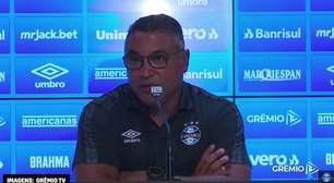 GRÊMIO: "Nos faltou competência para empurrar a bola pro gol, diz Roger Machado após derrota por 1 a 0 diante da Chape