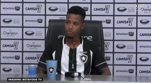 BOTAFOGO: Tchê Tchê nega jogar na lateral esquerda e comenta peso de jogar com a camisa 6: "Um número especial pra mim e agora é uma honra vesti-la"