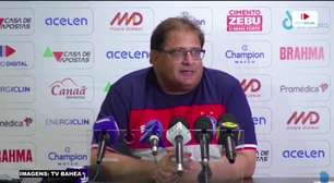 BAHIA: Guto Ferreira detona arbitragem no empate contra o Azuriz: "Cordeirinho na mão deles"