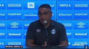 GRÊMIO: Roger defende convicção em sua ideia de jogo: "Se a gente ficar mudando de ideia, não vamos chegar a lugar nenhum"