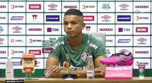 FLUMINENSE: David Braz fala sobre erros coletivos em gols sofridos e afirma: "Todos gols que sofremos procuramos melhorar"