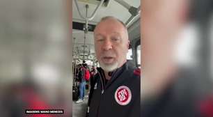 INTERNACIONAL: Mano Menezes fala sobre atraso em voo para Colômbia visando jogo com o Independiente Medellín: "Vai dar tudo certo para chegarmos bem e treinar"