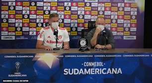 INTERNACIONAL: Alemão destaca trabalho coletivo e celebra bom momento: "Fico feliz de poder estar decidindo jogos"