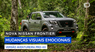 Nova Nissan Frontier aposta em versão aventureira