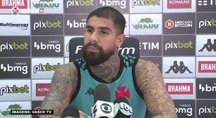 VASCO: Quintero defende Zé Ricardo e reconhece baixo rendimento da equipe nos jogos recentes: "Somos nós que tomamos as decisões dentro de campo"