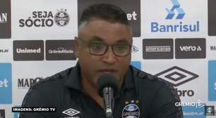 GRÊMIO: Roger faz análise da derrota para o Cruzeiro e defende mudança de postura do primeiro para o segundo tempo: "Merecíamos o gol de empate"
