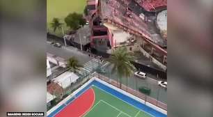 Torcedores do Sport invadem setor visitante e começam briga com torcida do Corinthians em jogo da Copa do Brasil Sub-17