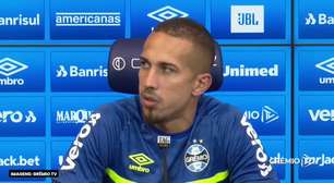 GRÊMIO: Nicolas projeta confronto com Ituano e quer time atento para não repetir erros: "Retomarmos o caminho das vitórias para manter a confiança"