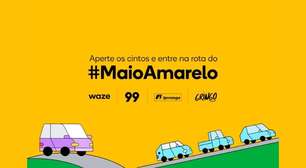 Waze promove campanha de conscientização ao Maio Amarelo