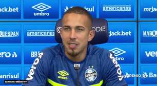 GRÊMIO: Nicolas fala sobre seus números na temporada e avalia competitividade na Série B: "É muito intenso na força física, muito diferente da Série A"
