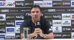 VASCO: "Estávamos preparados para fazer o nosso melhor", reconhece Zé Ricardo após vitória sobre o Bahia