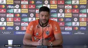 ATLÉTICO-MG: "Quero confundir ainda mais a cabeça do Tite", brinca Hulk sobre a fala do técnico da Seleção de não ter quem tirar para levá-lo