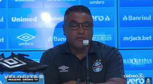 GRÊMIO: "É um obstáculo a mais", comenta Roger sobre pressão de voltar a Série A