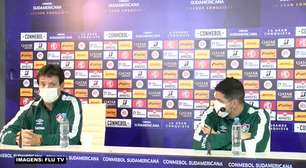 FLUMINENSE: Diniz se diz 'sem surpresa' com dificuldades apresentadas pelo Unión Santa Fé-ARG e avalia resultado: "Empate justo"