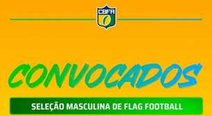 CBFA convoca seleção Brasileira Masculina de Flag Football para período de treinamento