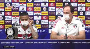SÃO PAULO: Ceni avalia desempenho da equipe e ressalta importância de dar tempo de jogo a base: "Hoje quase usamos os 11 inicias todos criados em Cotia"