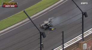 Indy 500: Herta perde controle do carro e capota durante o Carb Day