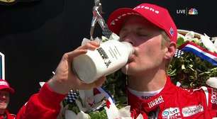 Ericsson se emociona com vitória na Indy 500: "Não consigo acreditar"
