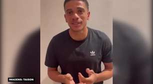 INTERNACIONAL: Taison se pronuncia, nega ser "líder de rebelião" e pede que críticas sejam direcionadas a ele: "deixem minha mulher e minha mãe de fora"