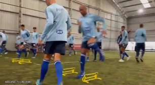 CRUZEIRO: Jogadores treinam antes de próximo confronto diante do Operário