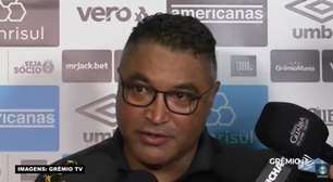 GRÊMIO: Roger agradece homenagem do Vasco pela luta antirracista e defende: "Futebol é um microcosmo do que acontece no Brasil"