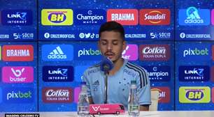 CRUZEIRO: Neto Moura exalta bom momento do clube e fala sobre versatilidade: "Estou aqui para ajudar, fico feliz que ele tem contado comigo"