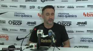 CORINTHIANS: Vítor Pereira vê primeiro tempo 'equivocado' contra o Cuiabá: "Muitos erros, nós não encontrávamos espaços e demos confiança ao adversário"