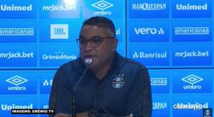 GRÊMIO: Roger comemora vitória sobre o Novorizontino após sequência de empates: "Agora não são mais cinco jogos sem vencer e sim, cinco jogos de invencibilidade"