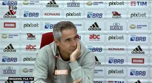 FLAMENGO: Paulo Sousa minimiza ofensas da torcida ao fim do jogo: "Estou centrado naquilo que eu posso fazer"