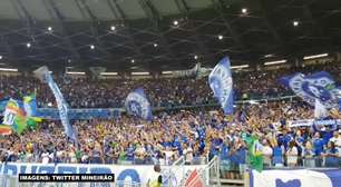 CRUZEIRO: "Nos gramados de Minas Gerais...". Torcida canta o hino do clube após vitória sobre o CRB
