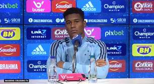 CRUZEIRO: Geovane não vê concorrência dentro do elenco e esclarece: "Todo mundo está muito unido"