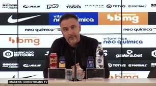 CORINTHIANS: "Estou cansado de ouvir coisas que não fazem sentido", dispara Vítor Pereira contra críticos do rodízio: "Queria que um entendido qualquer montasse a próxima equipe"