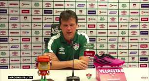 FLUMINENSE: Diniz aponta equilíbrio no elenco para justificar ausência de Nathan entre os relacionados para o duelo contra o Cruzeiro: "Uma questão de escolha"